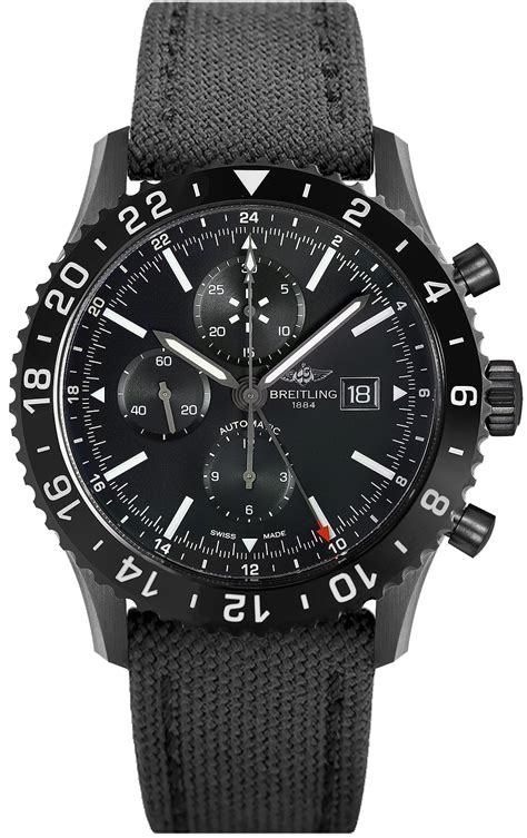 Breitling Chronoliner Blacksteel Watch M2431013/BF02